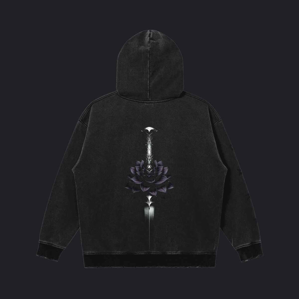 Dagger & Dahlia - Snow Wash Hoodie