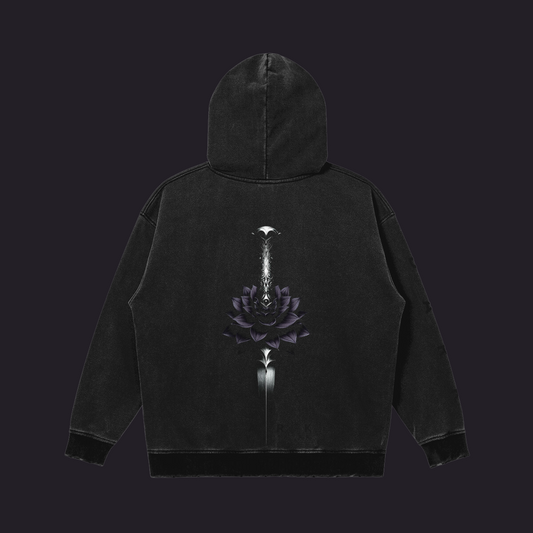 Dagger & Dahlia - Snow Wash Hoodie