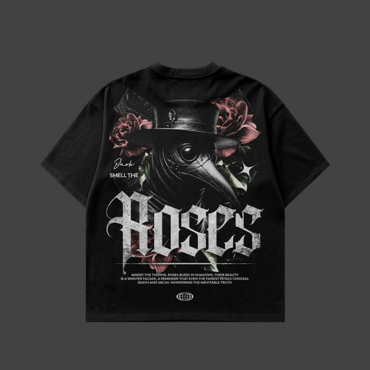 Smell The Roses - Oversized Boxy T-Shirt