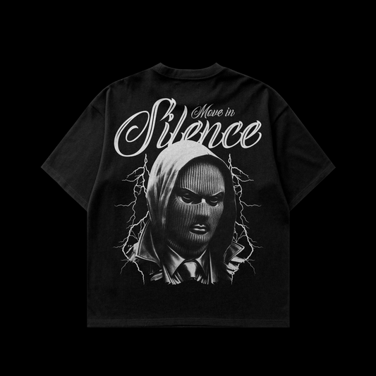 Move in Silence - Oversized Boxy T-Shirt