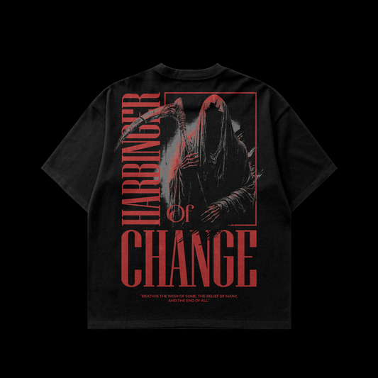 Harbinger of Change - Oversized Boxy T-Shirt