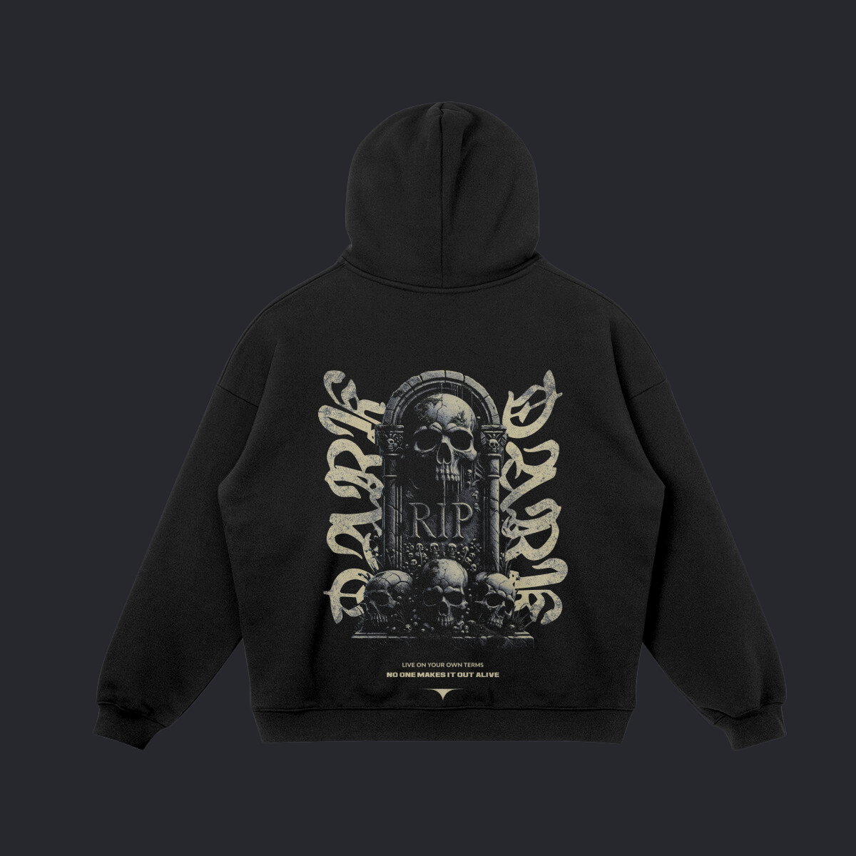 RIP - True Black Fleece-Lined Hoodie