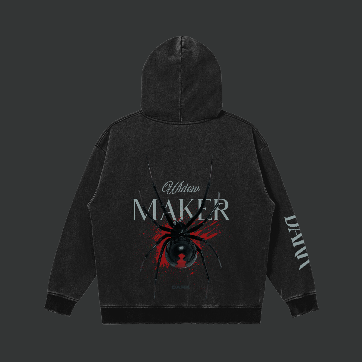 Widowmaker Limited Release - Snow Wash Hoodie